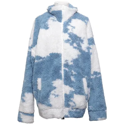Winterjacke (Blau, Weiß) von Jaded London Acryl, Polyester
