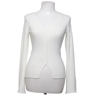 Sweater (Hvid) fra Bik Bok Genanvendt polyester, Viscose
