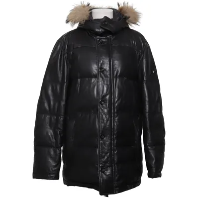 Winter jacket (Black) from Milestone Leather, Polyester