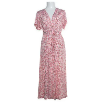 Maxi jurk (Rood, Wit) van Stockholms Klänningsfabrik Elastaan, Polyester