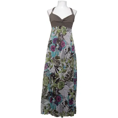 Maxi dress (White, Multicolored) from Jane Norman Elastane, Polyester, Viscose