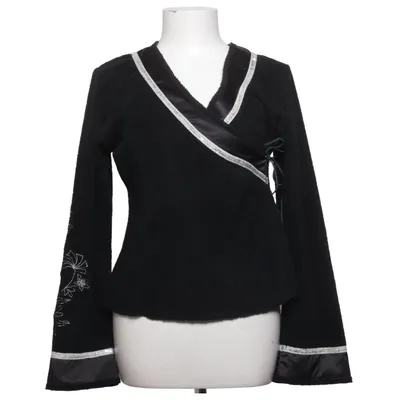 Slå om-cardigan (Sort) fra Tippy Polyester