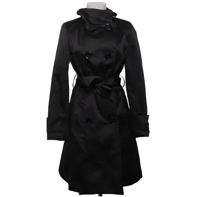 Trenchcoat (Sort) fra Zara Basic Polyester