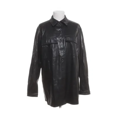 Overshirt (Black) from VILA Polyester, Polyurethane