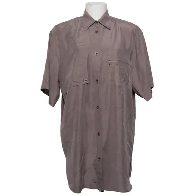 Korte mouwen shirt (Bruin) van San Antonio Zijde