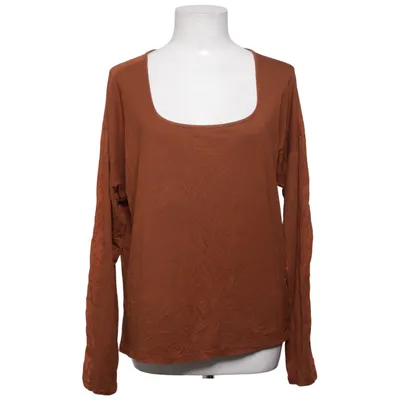 Lange mouwen shirt (Bruin) van Calvin Klein Sleepwear Elastaan, Modal