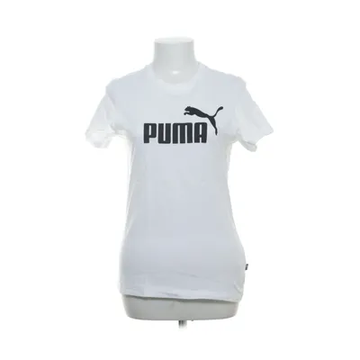 T-shirt (Blanc, Noir) de Puma Coton