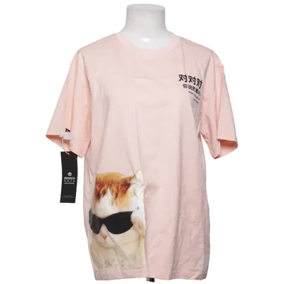 T-shirt (Roze) van New Wave Katoen