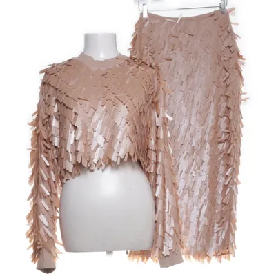 Set (Beige, Roze) van ASOS Edition Polyester