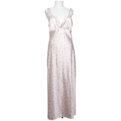 Långklänning (Beige, Rosa) från NA-KD Elastan, Polyester