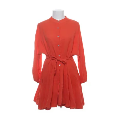 Shirt dress (Orange) from Sens Uniq Cotton