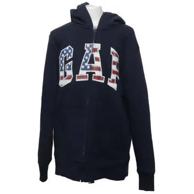 Huvtröja (Blå) från Gap Kids Bomull, Polyester