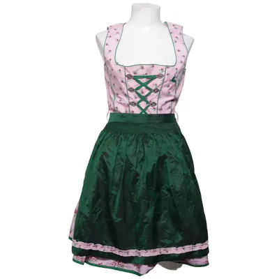 Dirndl (Grön, Rosa) från Wiesnkönig