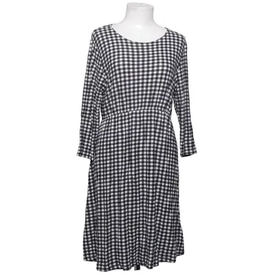 Vente kjole (Sort, Hvid) fra Next Maternity Elastan, Viscose