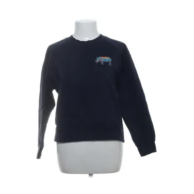 Sweatshirt (Blauw, Meerkleurig) van Via Organisch katoen