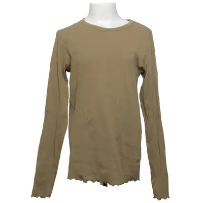 Lange mouwen shirt (Groen) van Friboo Katoen, Polyester