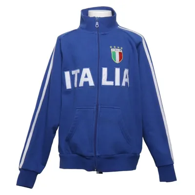 Veste (Bleu, Blanc) de LE FELPE Coton, Polyester