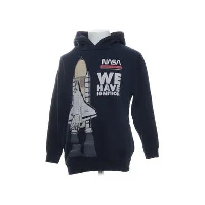 Hoodie (Blue, Multicolored) from Nasa Cotton, Polyester