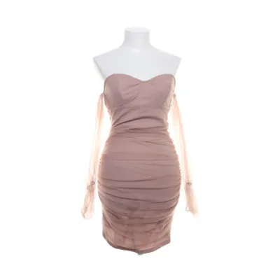 Robe de cocktail (Rose) de Shein Élasthane, Polyester