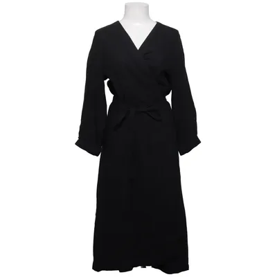 Wrap dress (Black) from InWear Linen, Viscose