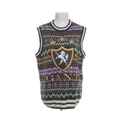 Slipover (Grön, Flerfärgad) från GANT Ull