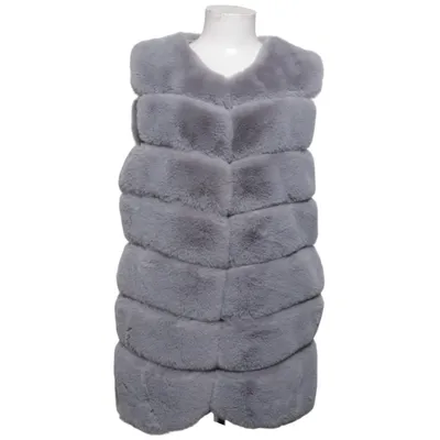 Gilet d'extérieur (Gris) de Yu & Me Acrylique, Polyester