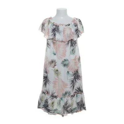 Strandklänning (Vit, Flerfärgad) från Rock Collection Elastan, Polyester, Viskos