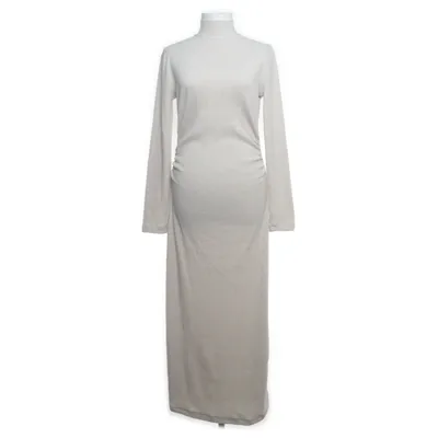 Maxi dress (White) from Zara Elastane, Polyester, Viscose