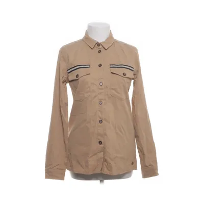 Overshirt (Bruin) van Mos Mosh Katoen, Elastaan, Lyocell
