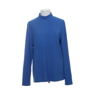 Turtleneck (Blue) from The Basics C&A Elastane, Polyester, Viscose