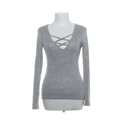 Långärmad t-shirt (Grå) från Tally Weijl Elastan, Polyester, Viskos