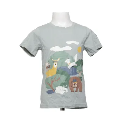 T-shirt (Gray, Multicolored) from Polarn O. Pyret Organic cotton