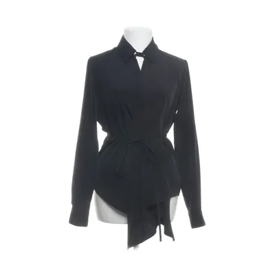 Wikkelblouse (Zwart) van Karl Lagerfeld Polyester
