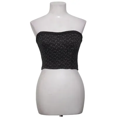 Korsett (Schwarz, Mehrfarbig) von Lucca Couture Baumwolle