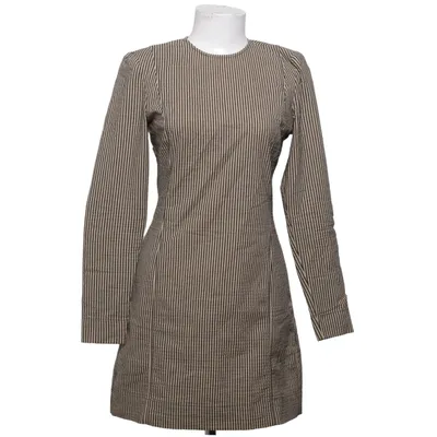 Klänning (Beige, Svart) från Ganni Bomull, Elastan, Polyester