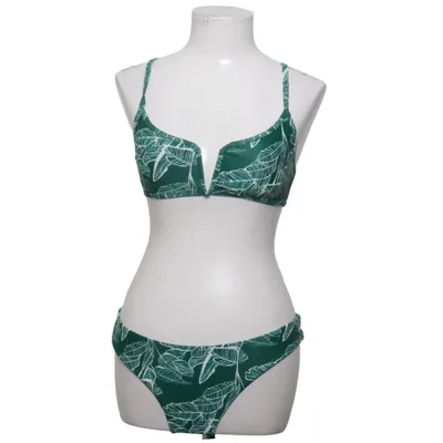 Bikini (Vert, Blanc) de Zaful Élasthane, Polyester