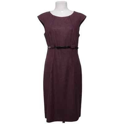 Kleid (Lila, Schwarz) von Connected Apparel Elasthan, Polyester, Viskose
