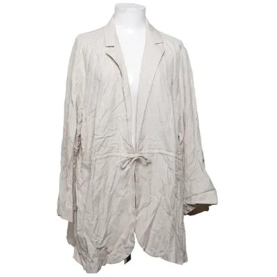 Blazer (Beige) fra Fransa Linned, Viscose