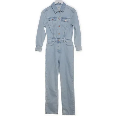Byxdress (Blå) från ONLY Blue Denim Bomull