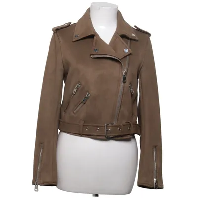Biker jacket (Brown) from Zara Basic