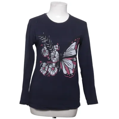 Langærmet t-shirt (Blå, Pink, Hvid) fra Lila