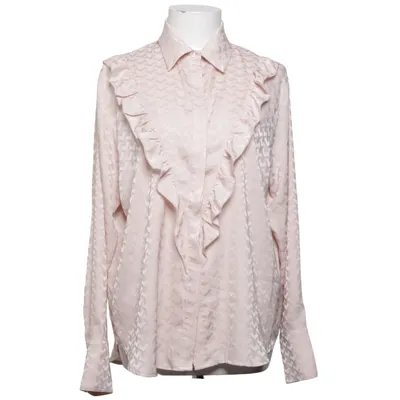 Blouse (Pink) from Luxzuz Elastane, Polyester