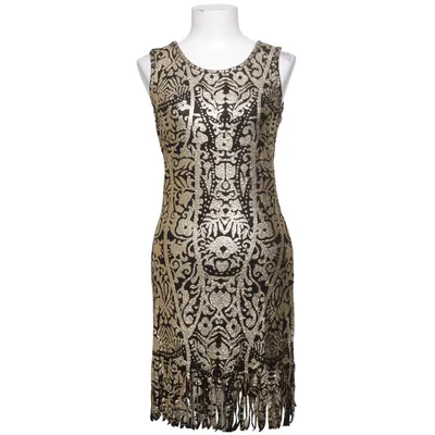 Jurk (Zwart, Goud) van Paris Polyester