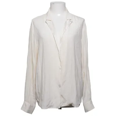 Chemise (Blanc) de DKNY Élasthane, Soie