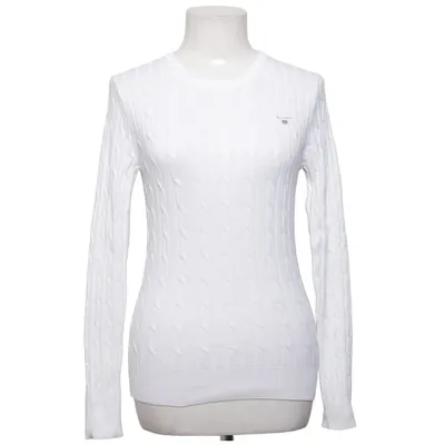 Strickpullover (Weiß) von GANT Baumwolle, Elasthan, Polyamid