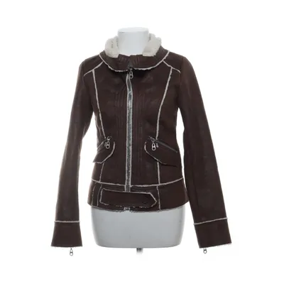 Shearlingjakke (Brun) fra Clockhouse Polyester