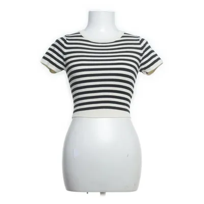 Crop top (Vit, Svart) från Primark Cares Nylon, Viskos