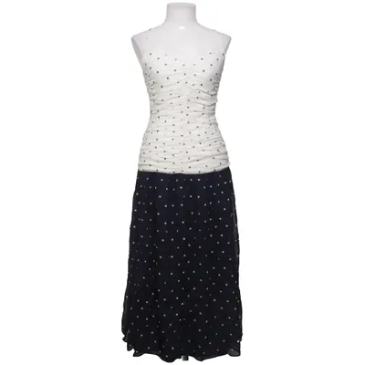 Maxi jurk (Wit, Blauw) van Mass