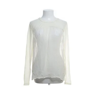 Bluse (Hvid) fra Custommade Elastan, Nylon, Silke