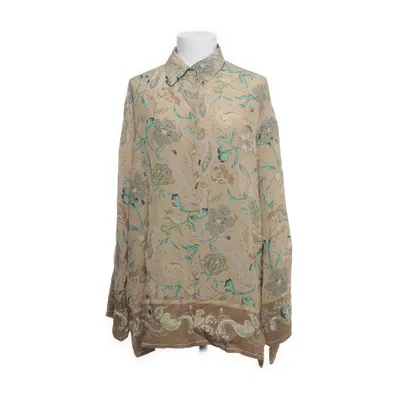 Shirt (Beige, Meerkleurig) van H&M Trend Viscose
